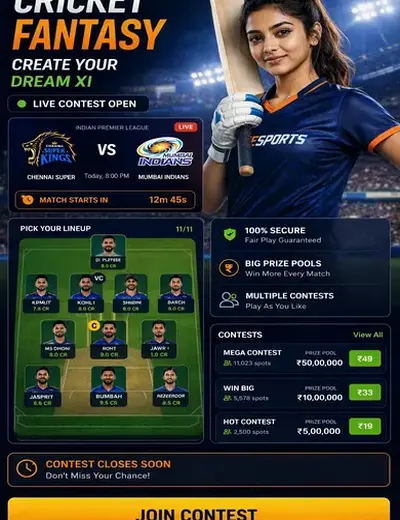 Disawar (disawar satta chart) fantasy cricket & matchday visual 3